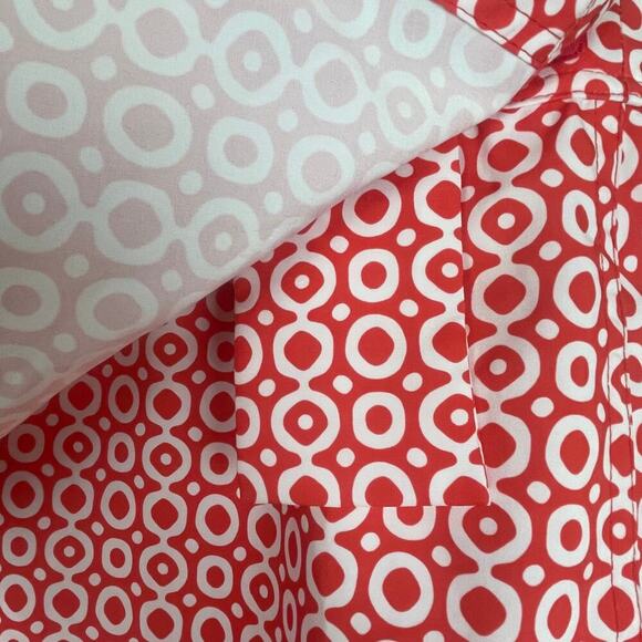 RipSkirt Hawaii Length‎ 2 Wrap Skirt – Red and White Dot Print, Size M - Picture 2 of 6